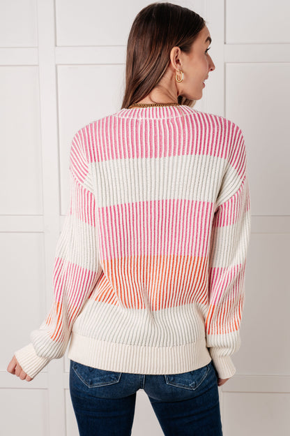 Matchmaker Striped Ribbed Top - Southern Divas Boutique