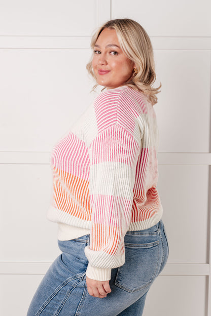 Matchmaker Striped Ribbed Top - Southern Divas Boutique