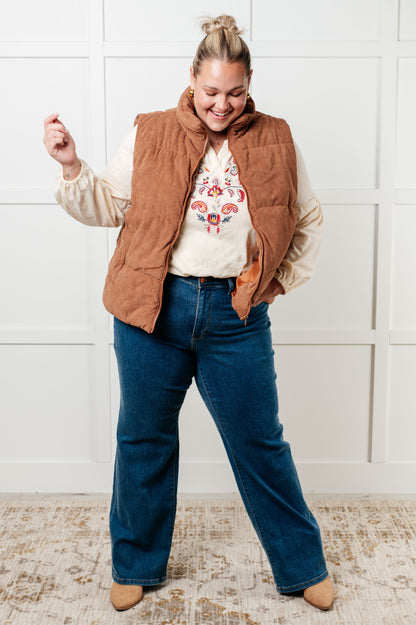 More Than You Would Think Embroidered Blouse - Southern Divas Boutique