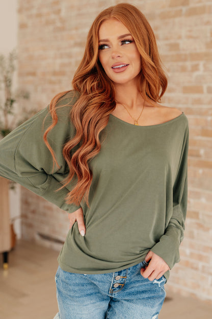 My Cozy Haven Long Sleeve Top - Southern Divas Boutique