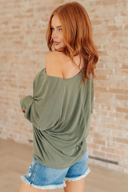 My Cozy Haven Long Sleeve Top - Southern Divas Boutique