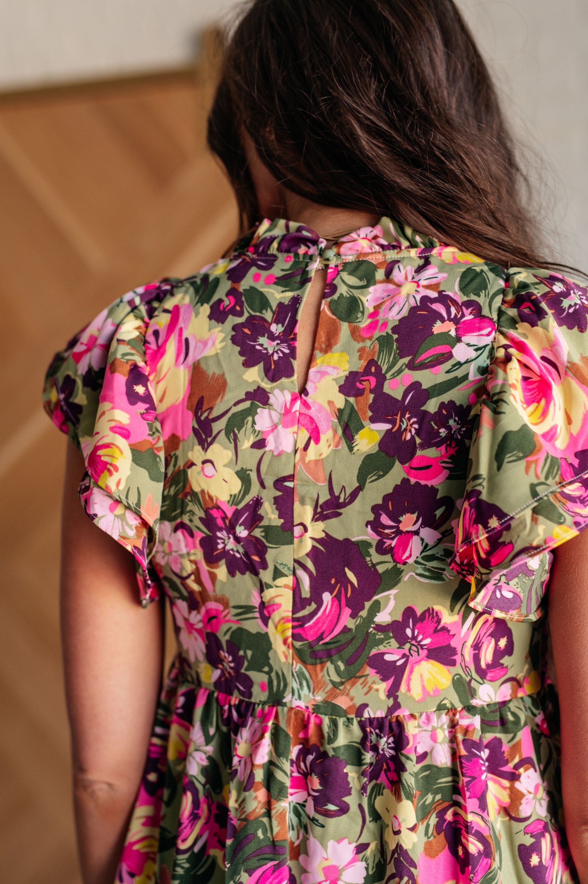 Name it and Claim It Floral Dress - Southern Divas Boutique