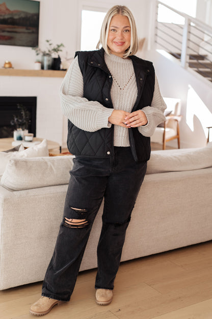 Roll on By Balloon Sleeve Sweater - Southern Divas Boutique