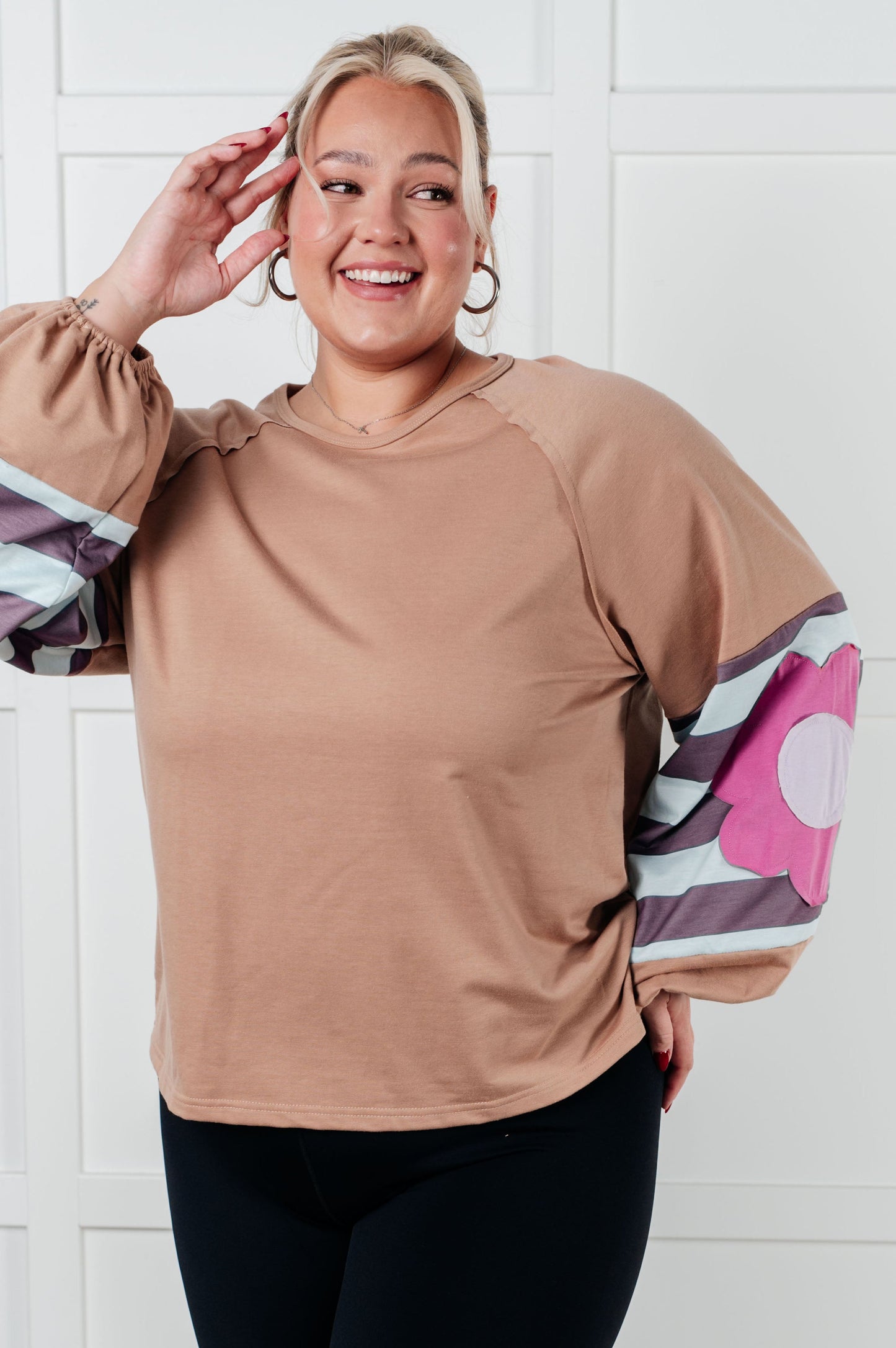 New and Improved Floral Patchwork Top - Southern Divas Boutique