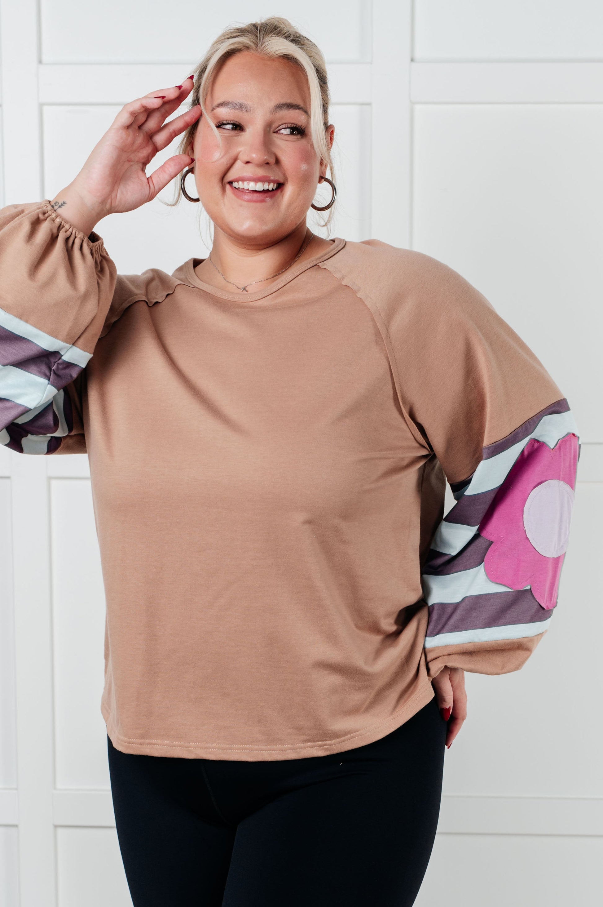 New and Improved Floral Patchwork Top - Southern Divas Boutique