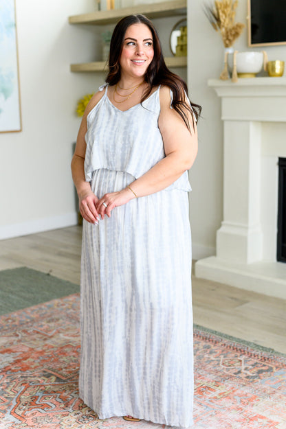 No More Grey Skies Maxi Dress - Southern Divas Boutique
