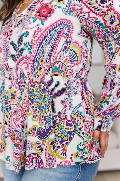 Pick a Color Peplum Blouse - Southern Divas Boutique