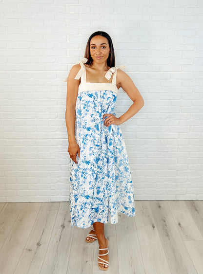 Prepare the Yacht Square Neck Dress - Southern Divas Boutique