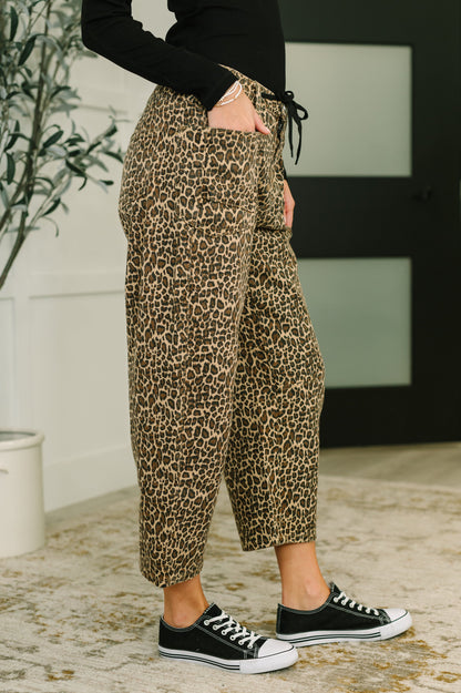 Prowl Power Barrell Ankle Crop Jean in Khaki - Southern Divas Boutique