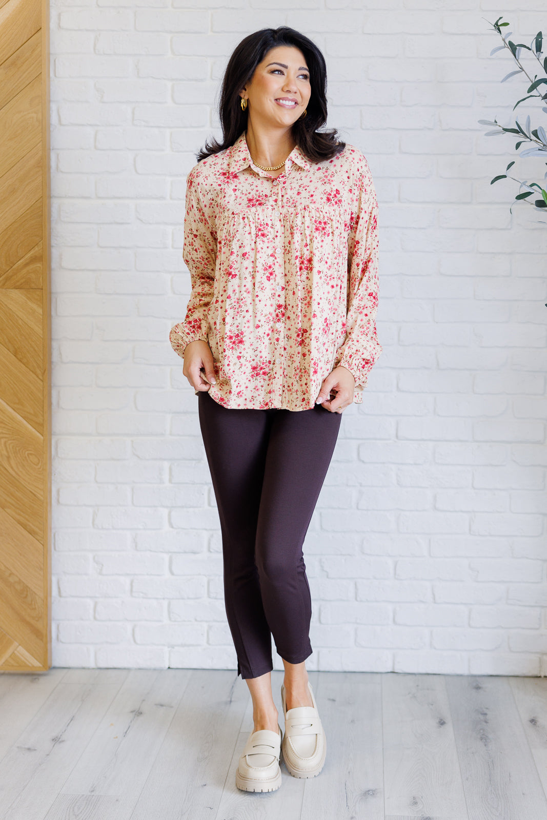 Reap What You Sow Button Down - Southern Divas Boutique