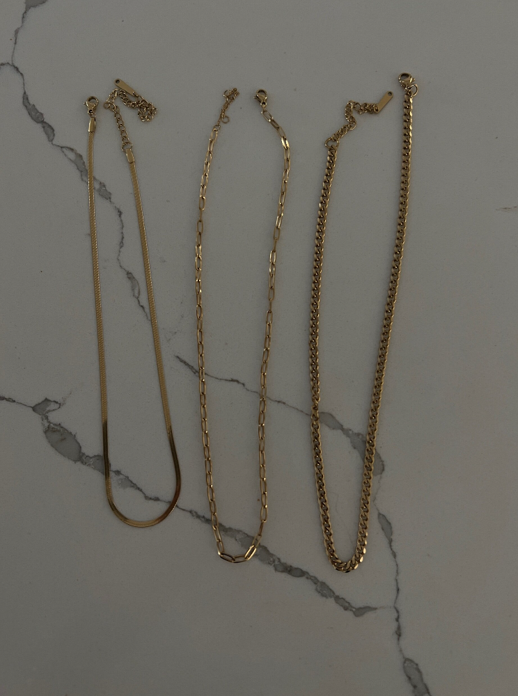 DAINTY CHAIN NECKLACES (3 OPTIONS) - Southern Divas Boutique
