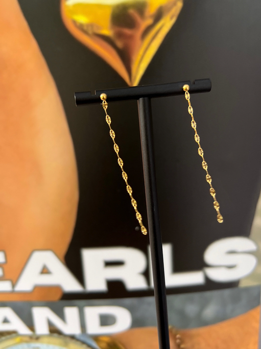 DAINTY CHAIN EARRINGS - Southern Divas Boutique