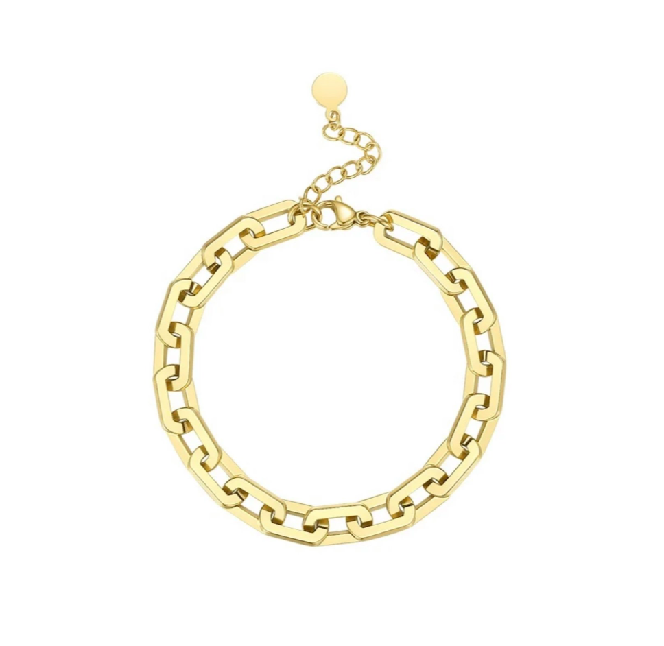 GOLD LINK BRACELET - Southern Divas Boutique