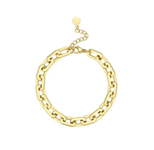 GOLD LINK BRACELET - Southern Divas Boutique