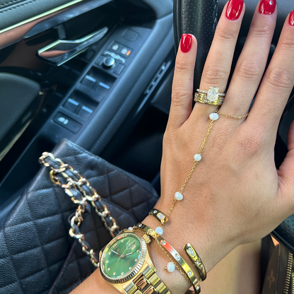 PEARL HAND CHAIN - Southern Divas Boutique