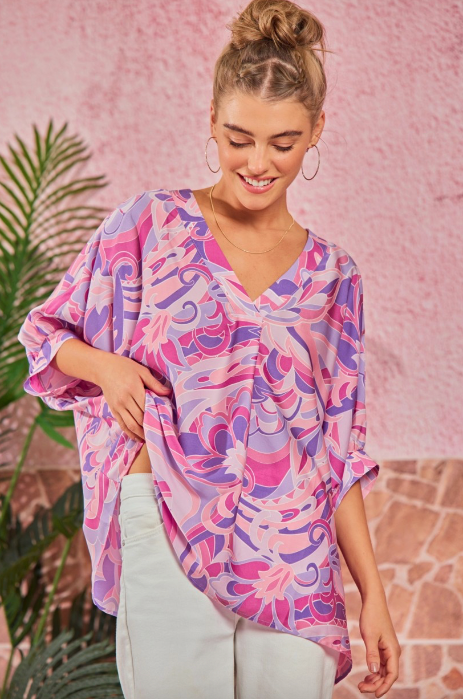 Dreams In The Wild Top - Southern Divas Boutique