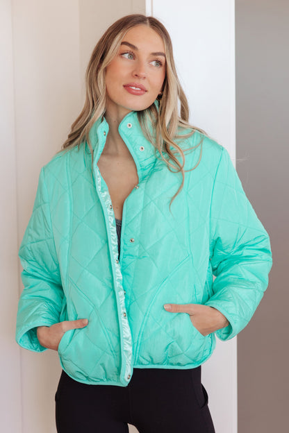 Slightly Distracted Puffer Jacket - Southern Divas Boutique