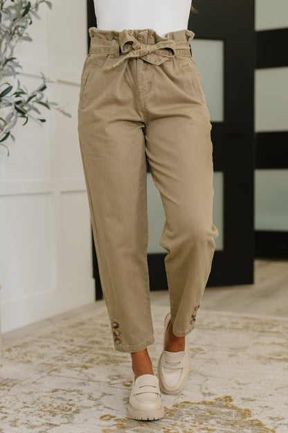 Streets of Serenade High Waist Trousers - Southern Divas Boutique