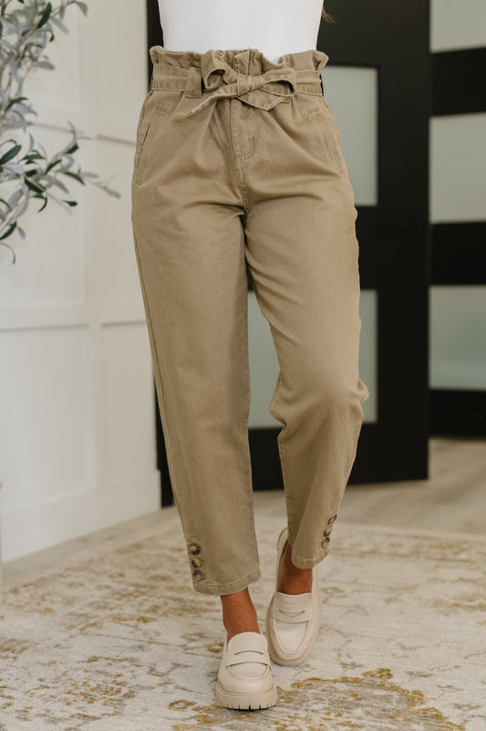 Streets of Serenade High Waist Trousers - Southern Divas Boutique