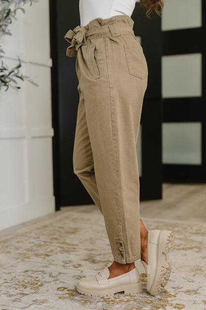 Streets of Serenade High Waist Trousers - Southern Divas Boutique