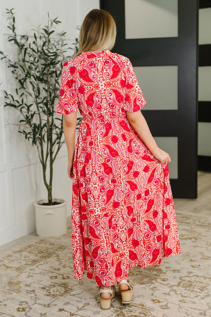 Strolling By Floral Maxi Dress - Southern Divas Boutique