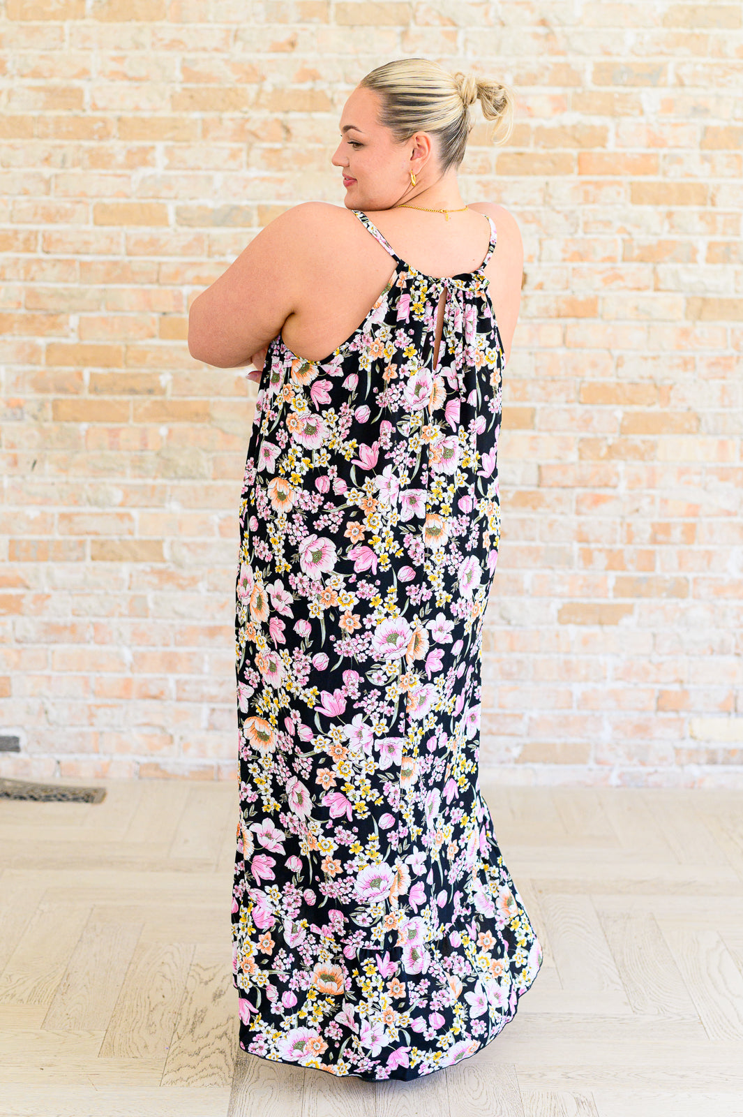 Sunny Side of Life Halter Top Dress - Southern Divas Boutique