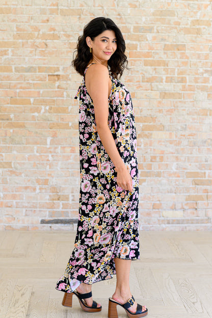 Sunny Side of Life Halter Top Dress - Southern Divas Boutique