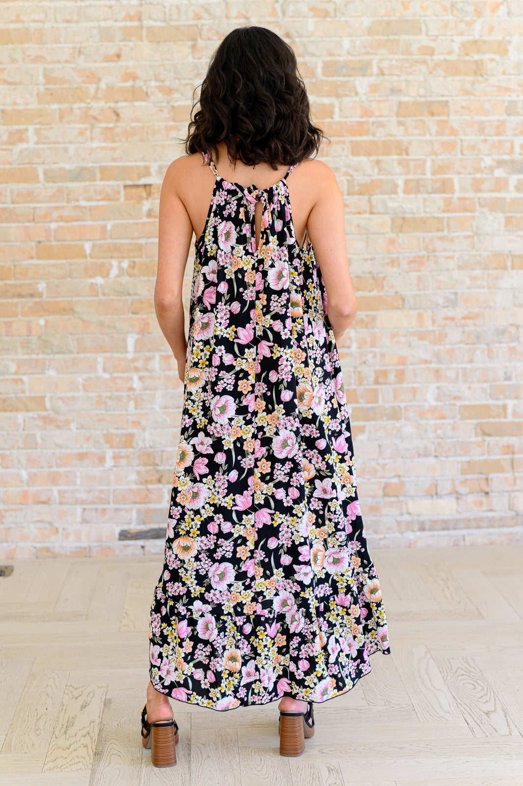 Sunny Side of Life Halter Top Dress - Southern Divas Boutique