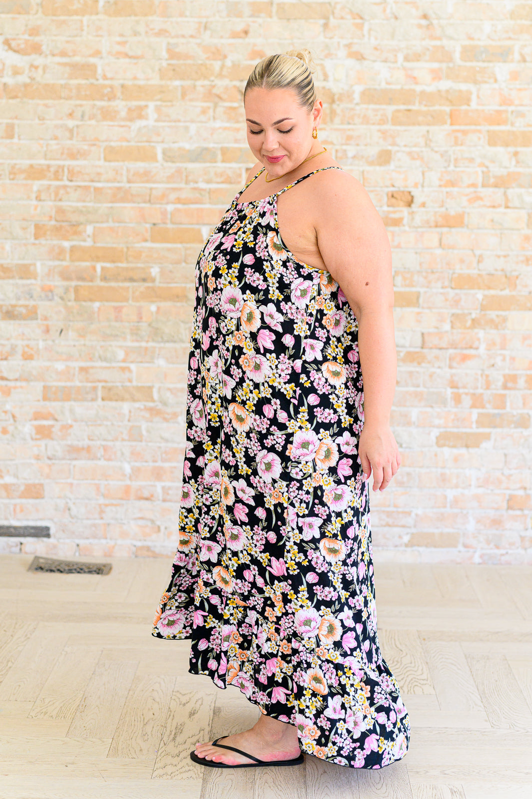 Sunny Side of Life Halter Top Dress - Southern Divas Boutique
