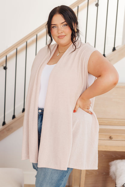 Surely a Win Sleeveless Cardigan - Southern Divas Boutique