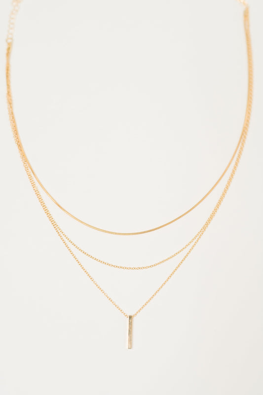 The Signature Set Layered Necklace Set in Gold - Southern Divas Boutique
