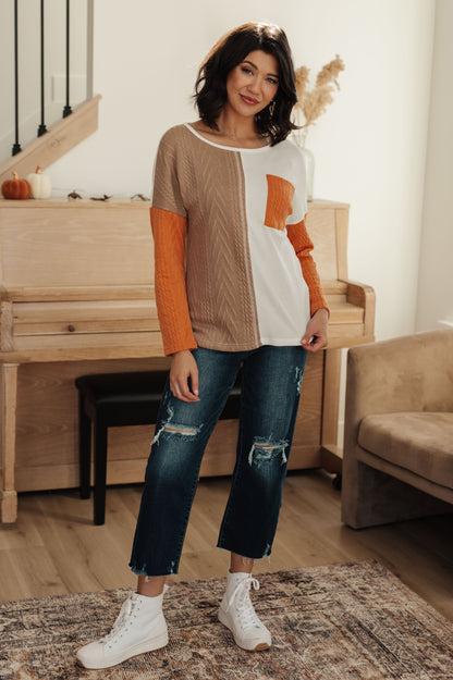 This, That, And The Other Colorblock Top - Southern Divas Boutique