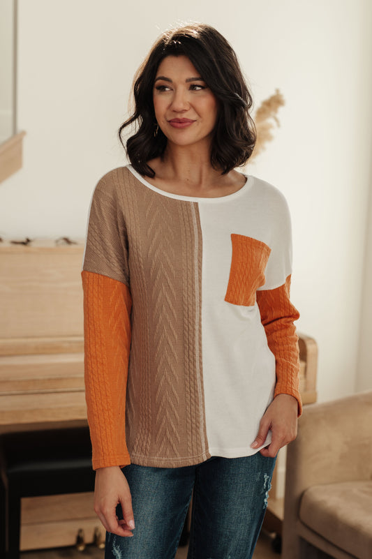 This, That, And The Other Colorblock Top - Southern Divas Boutique