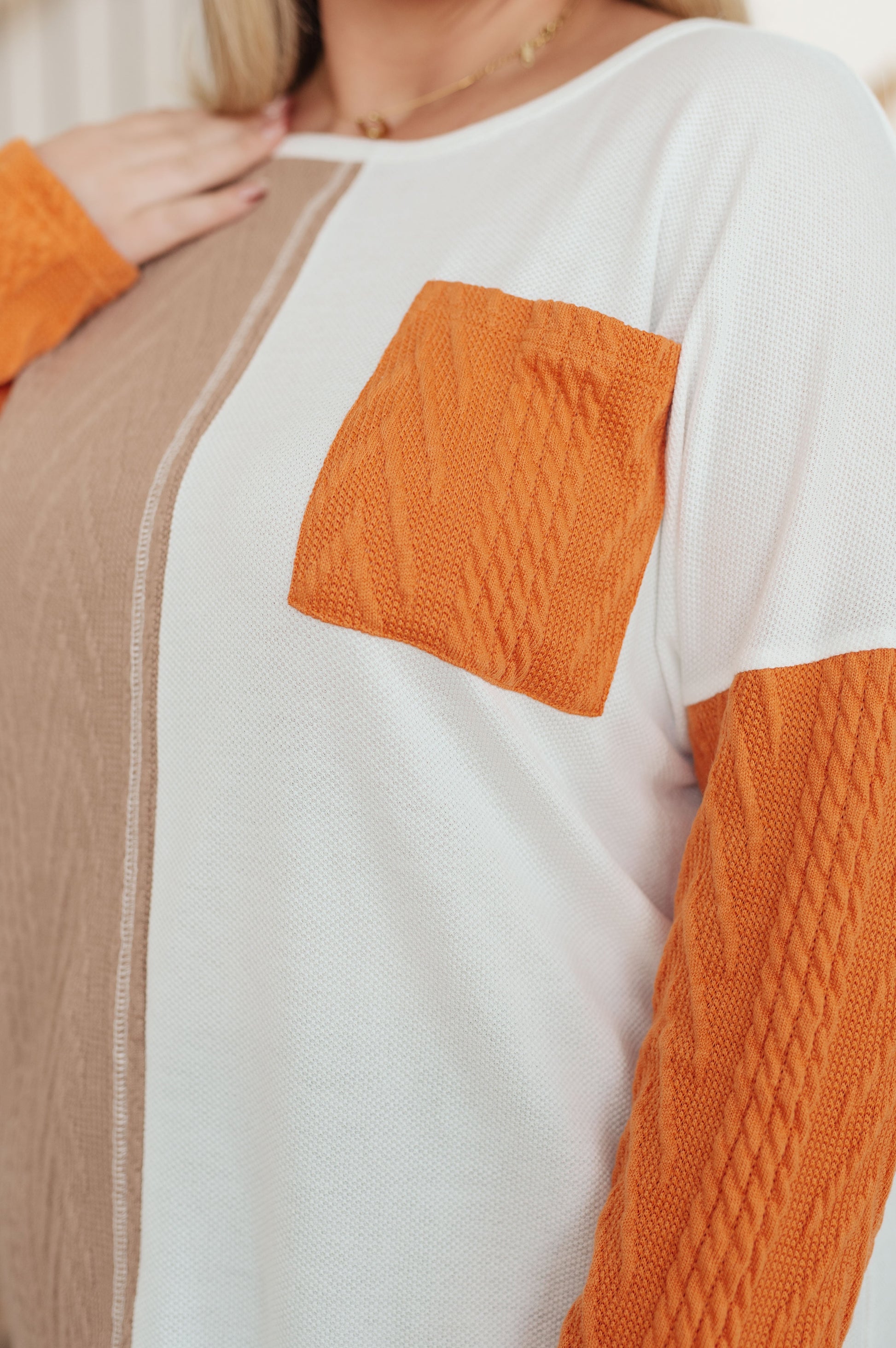 This, That, And The Other Colorblock Top - Southern Divas Boutique