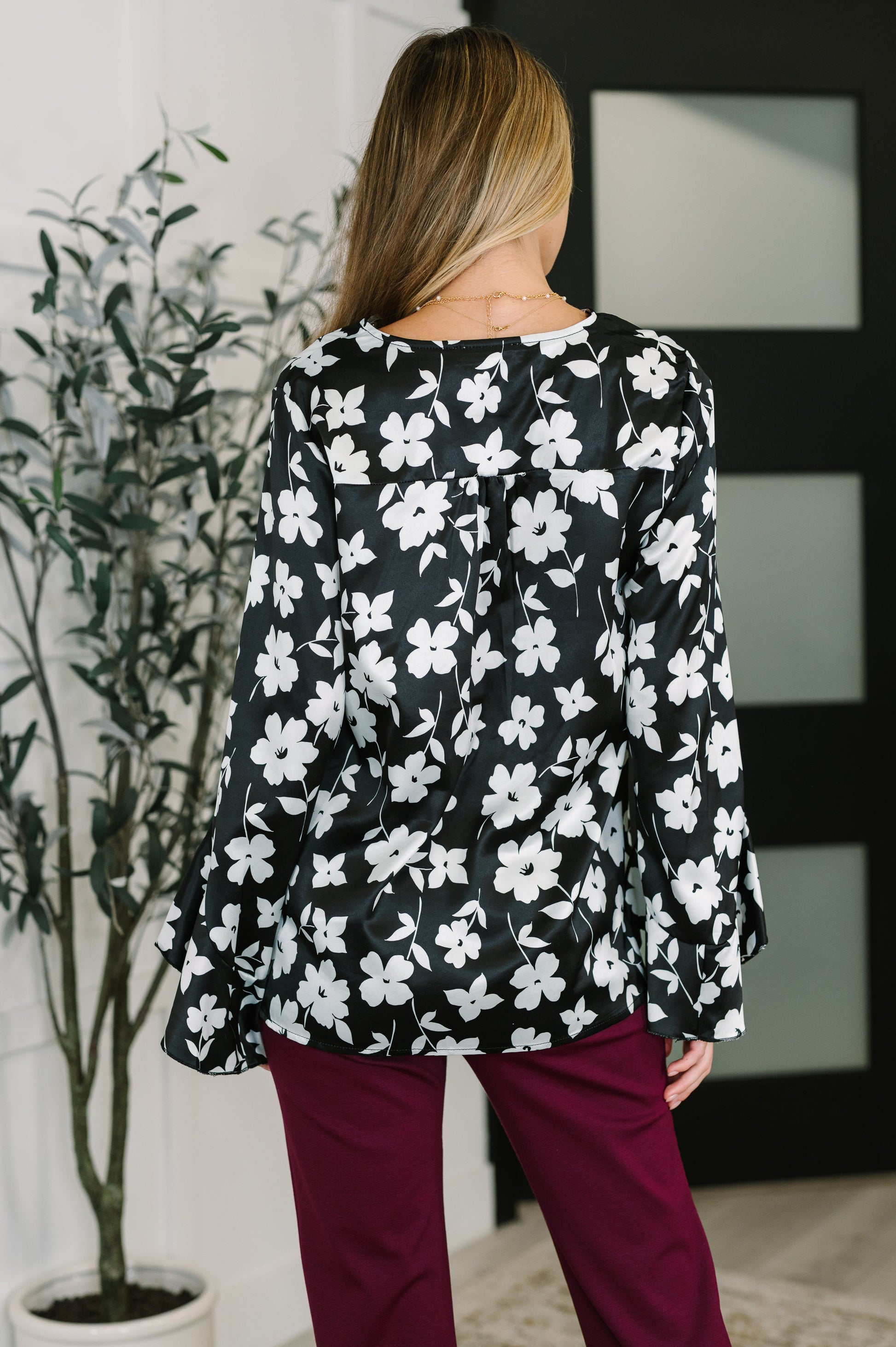 Time and Time Again Floral Blouse - Southern Divas Boutique