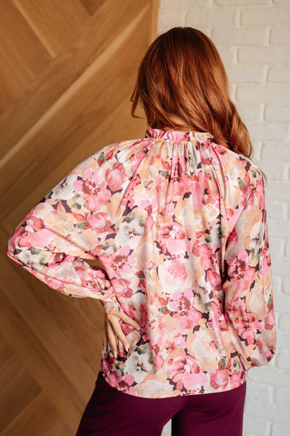 Understandably So Floral Blouse - Southern Divas Boutique