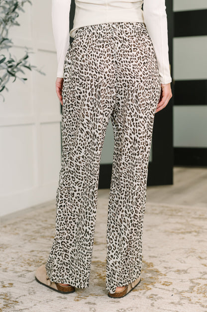 Wander Wild Leopard Drawstring Pants - Southern Divas Boutique