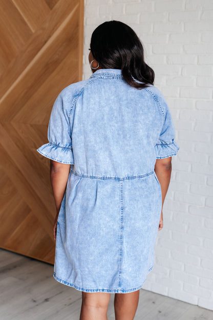 Westward Movement Denim Shirtdress - Southern Divas Boutique
