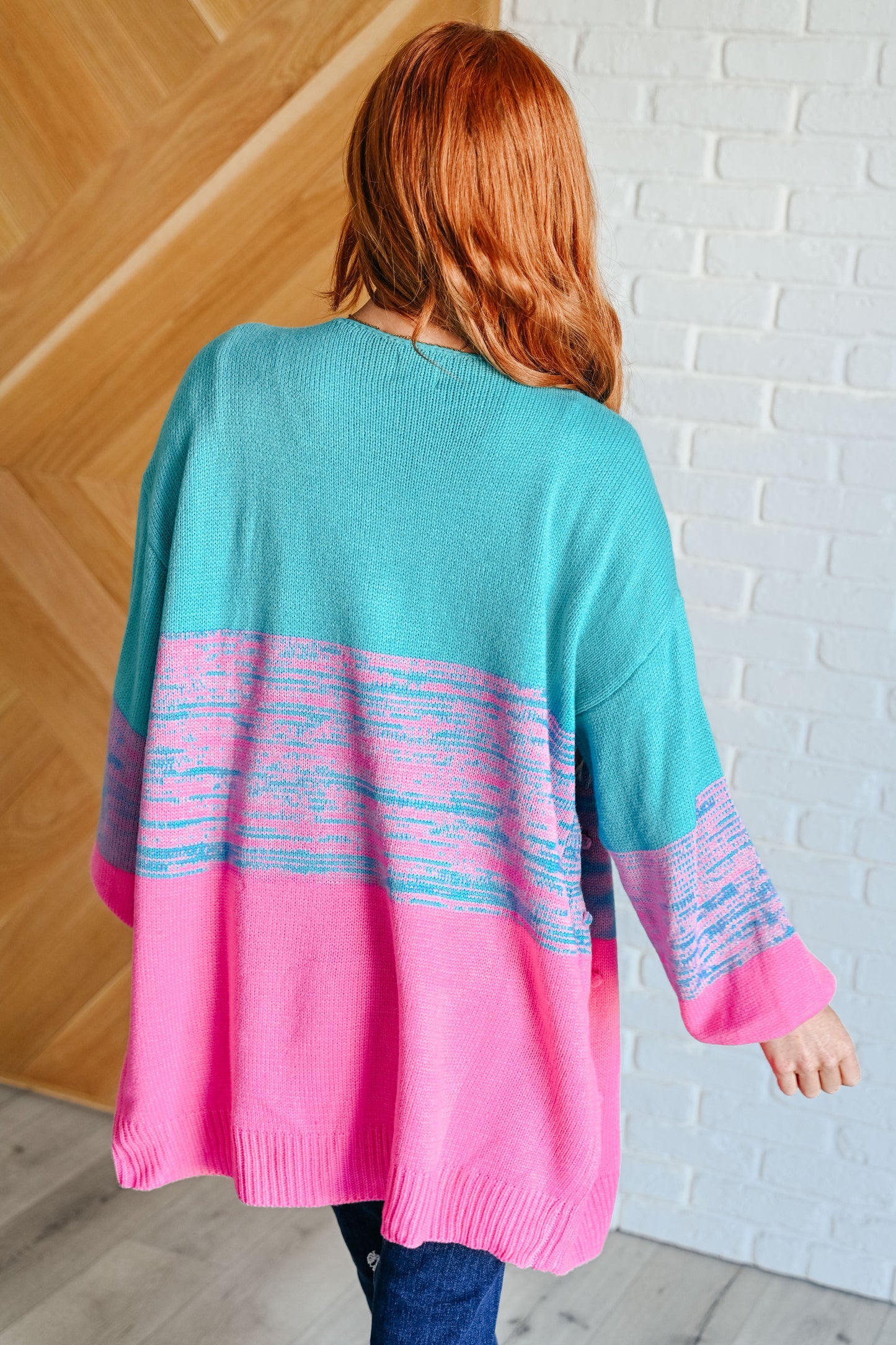 When We're Grooving Open Front Cardigan - Southern Divas Boutique