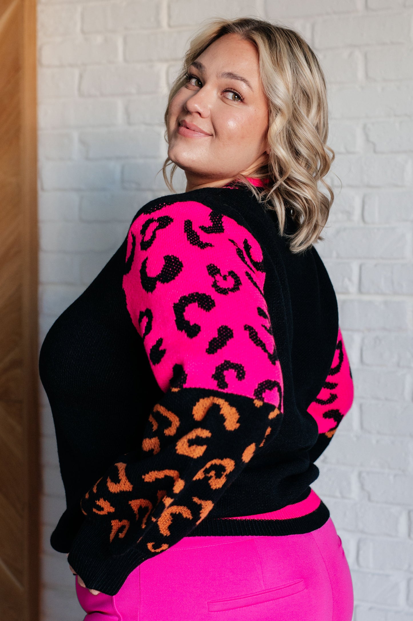 Wild About You Animal Print Sweater - Southern Divas Boutique