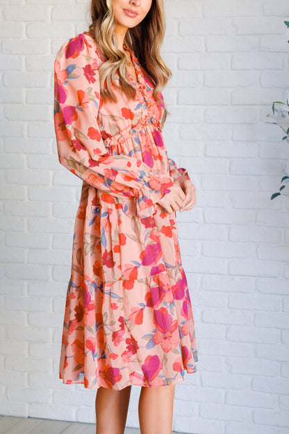You And Me Floral Dress - Southern Divas Boutique