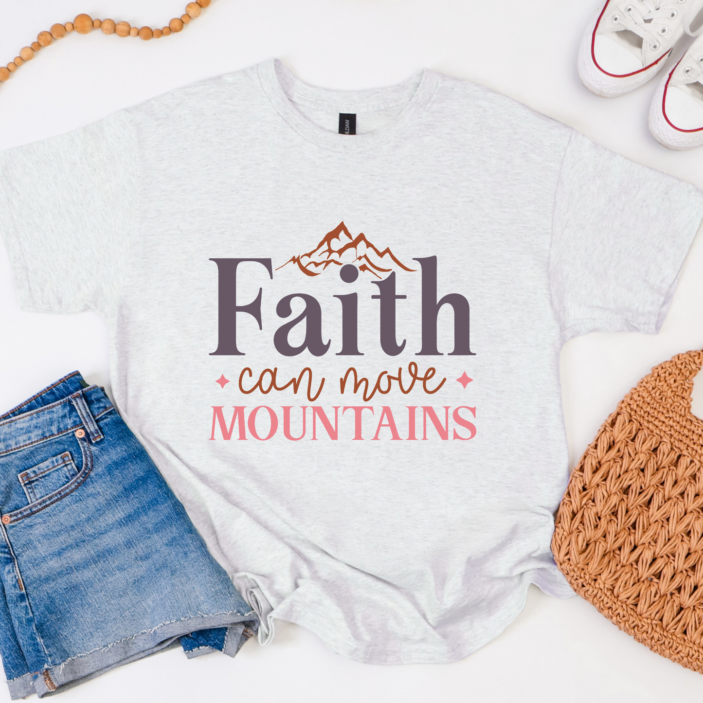 Can Move Mountains Graphic Tee and Sweatshirt - Southern Divas Boutique