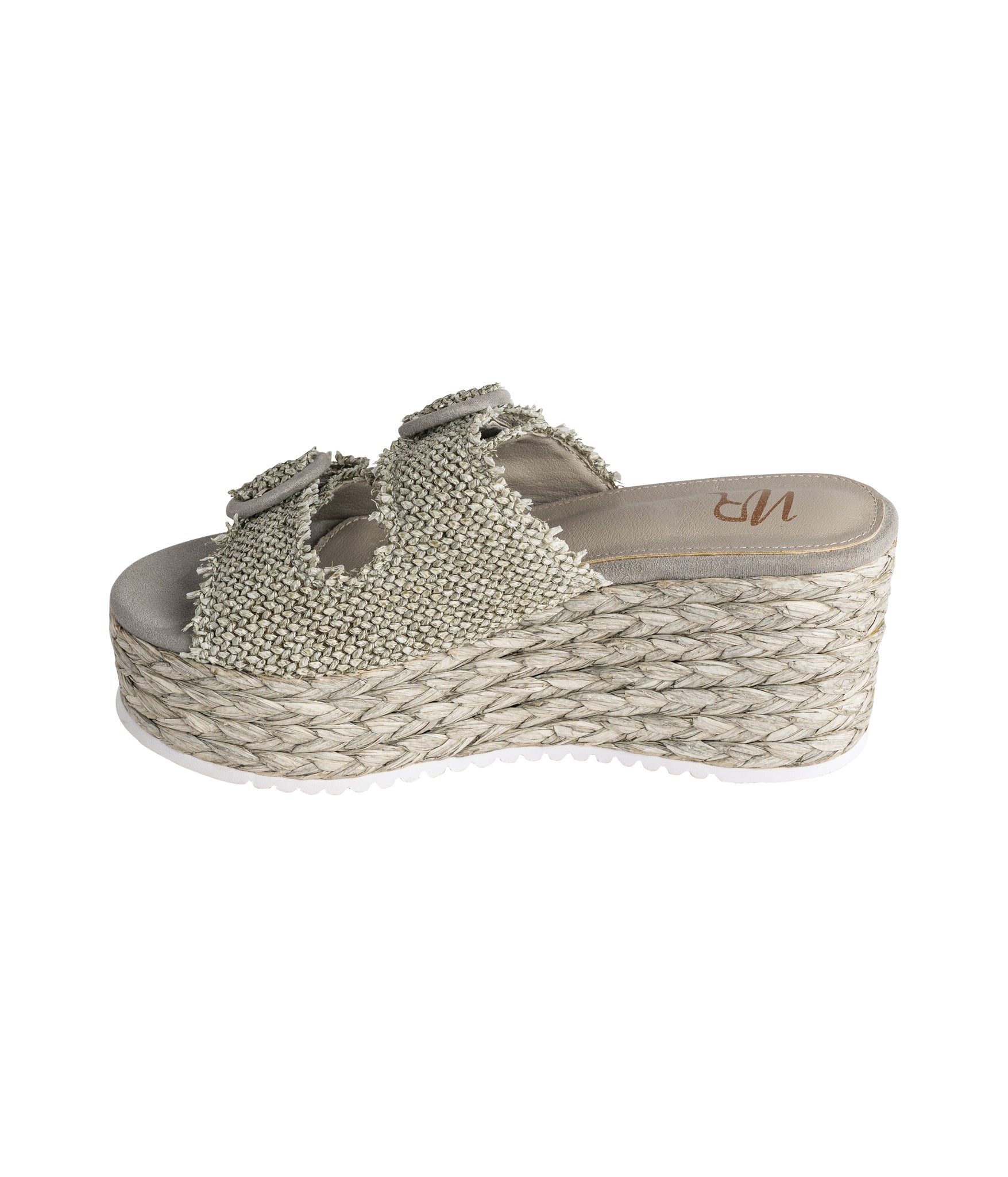 Eriwen Buckle Wedge in Teal - Southern Divas Boutique