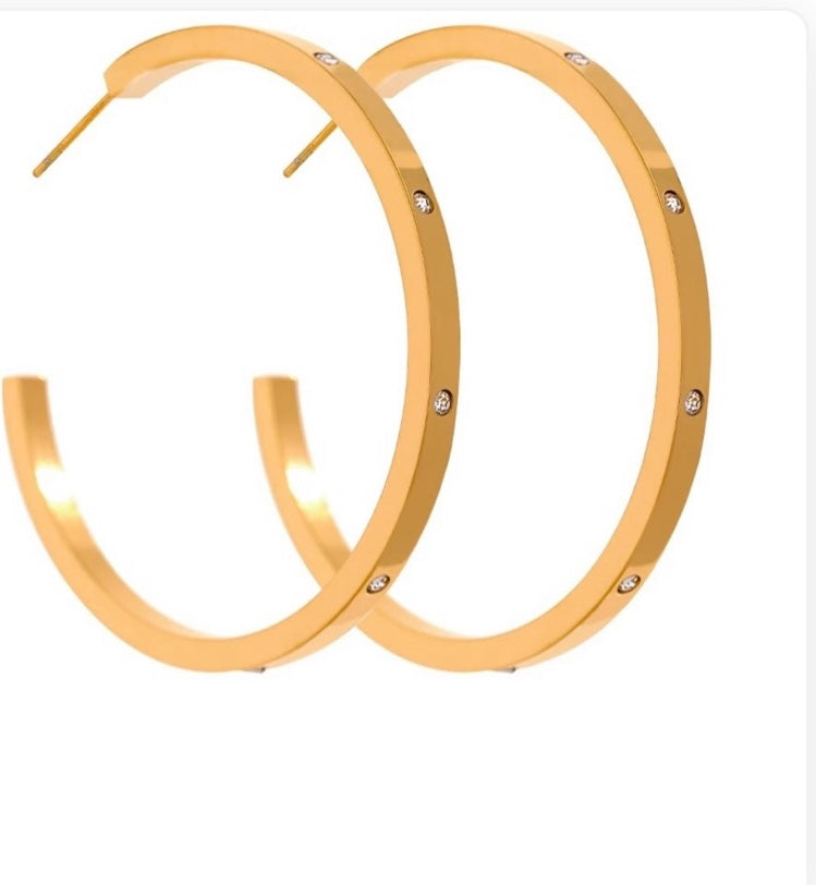KYLIE HOOPS - Southern Divas Boutique