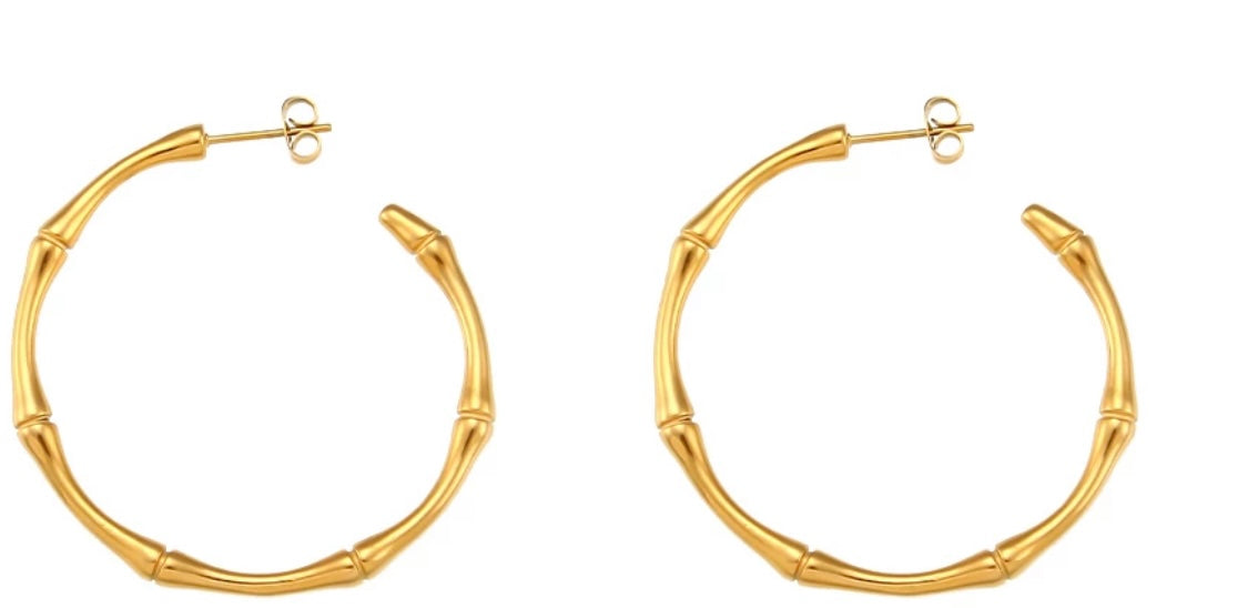 BAMBOO HOOPS - Southern Divas Boutique