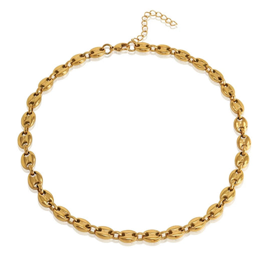 COFFEE BEAN NECKLACE - Southern Divas Boutique