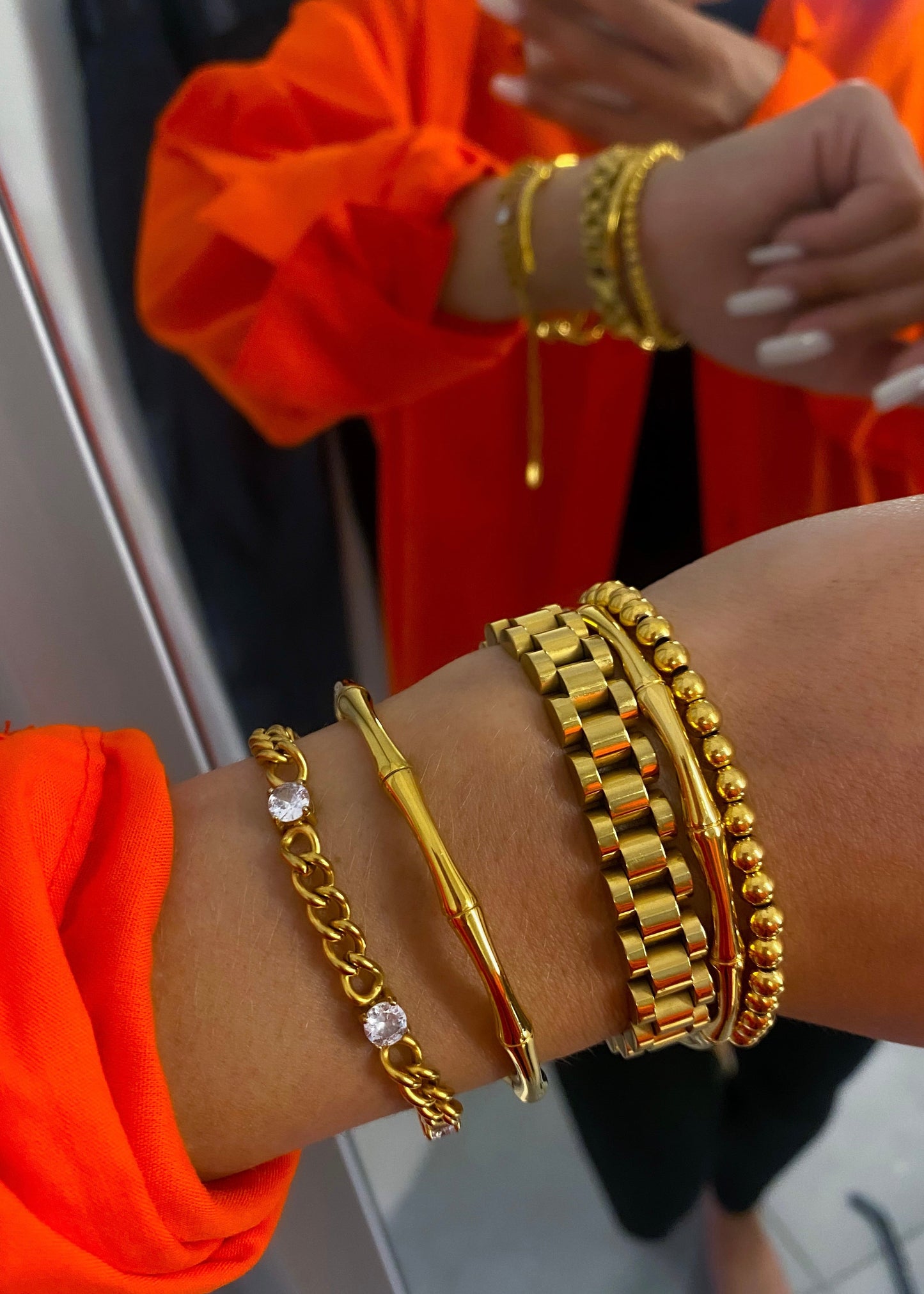 THIN GOLD WATCH BAND - Southern Divas Boutique
