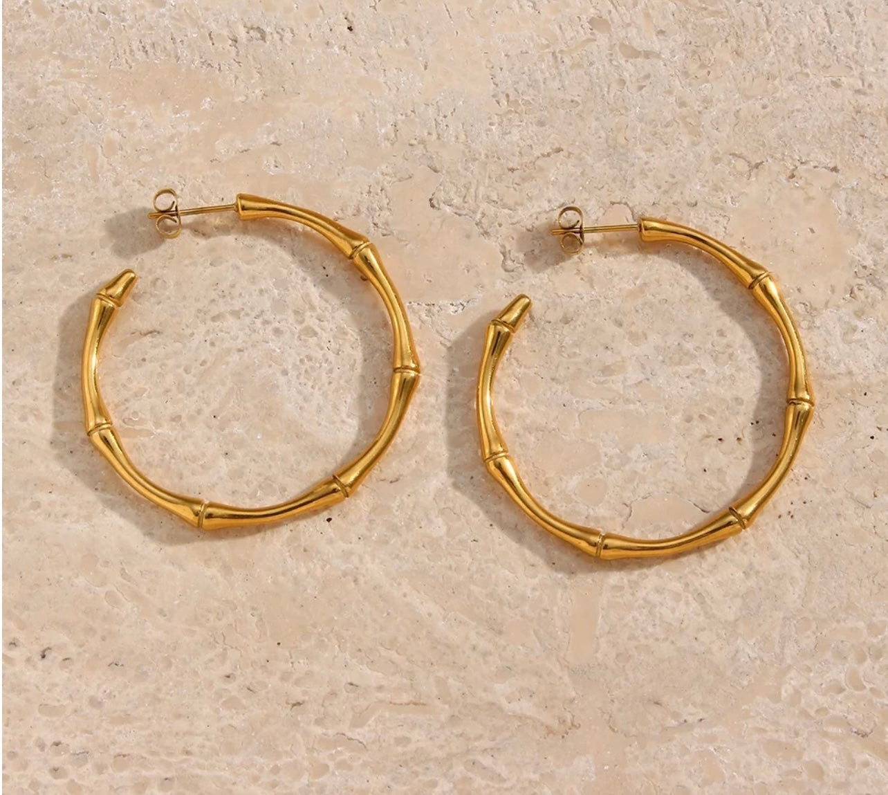 BAMBOO HOOPS - Southern Divas Boutique