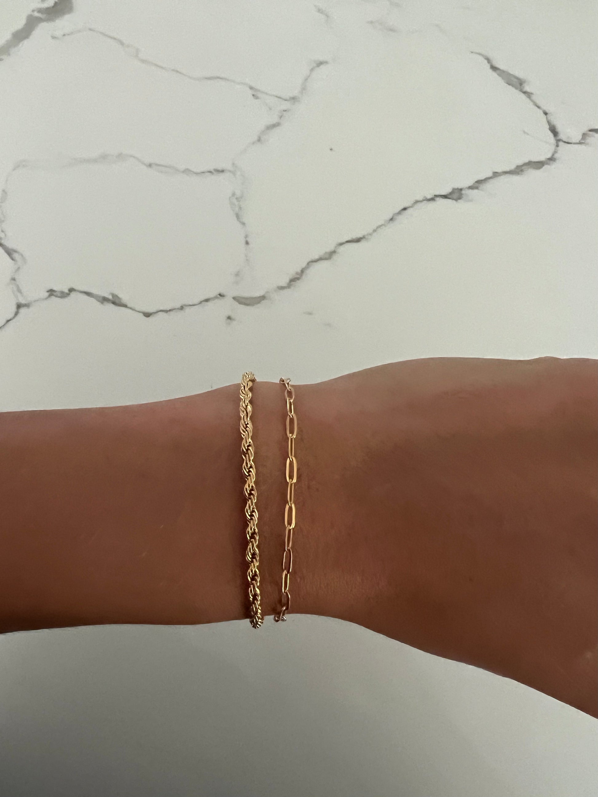 DAINTY ROPE BRACELET - Southern Divas Boutique