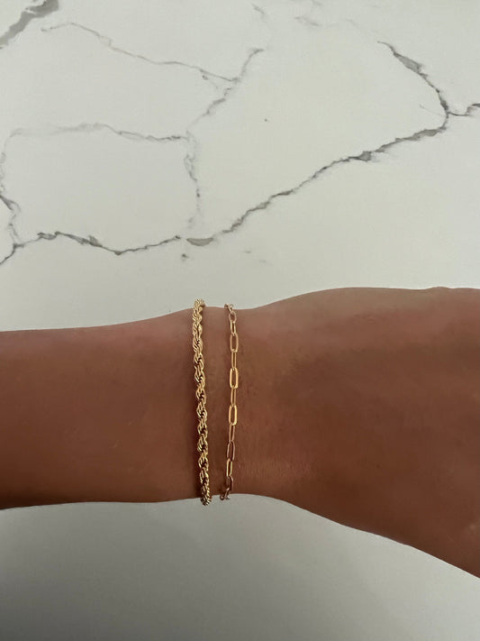 DAINTY ROPE BRACELET - Southern Divas Boutique